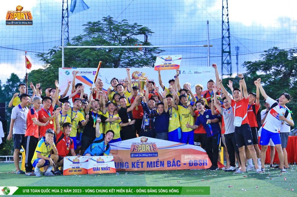 ustar hai phong vô địch u18 mien bac